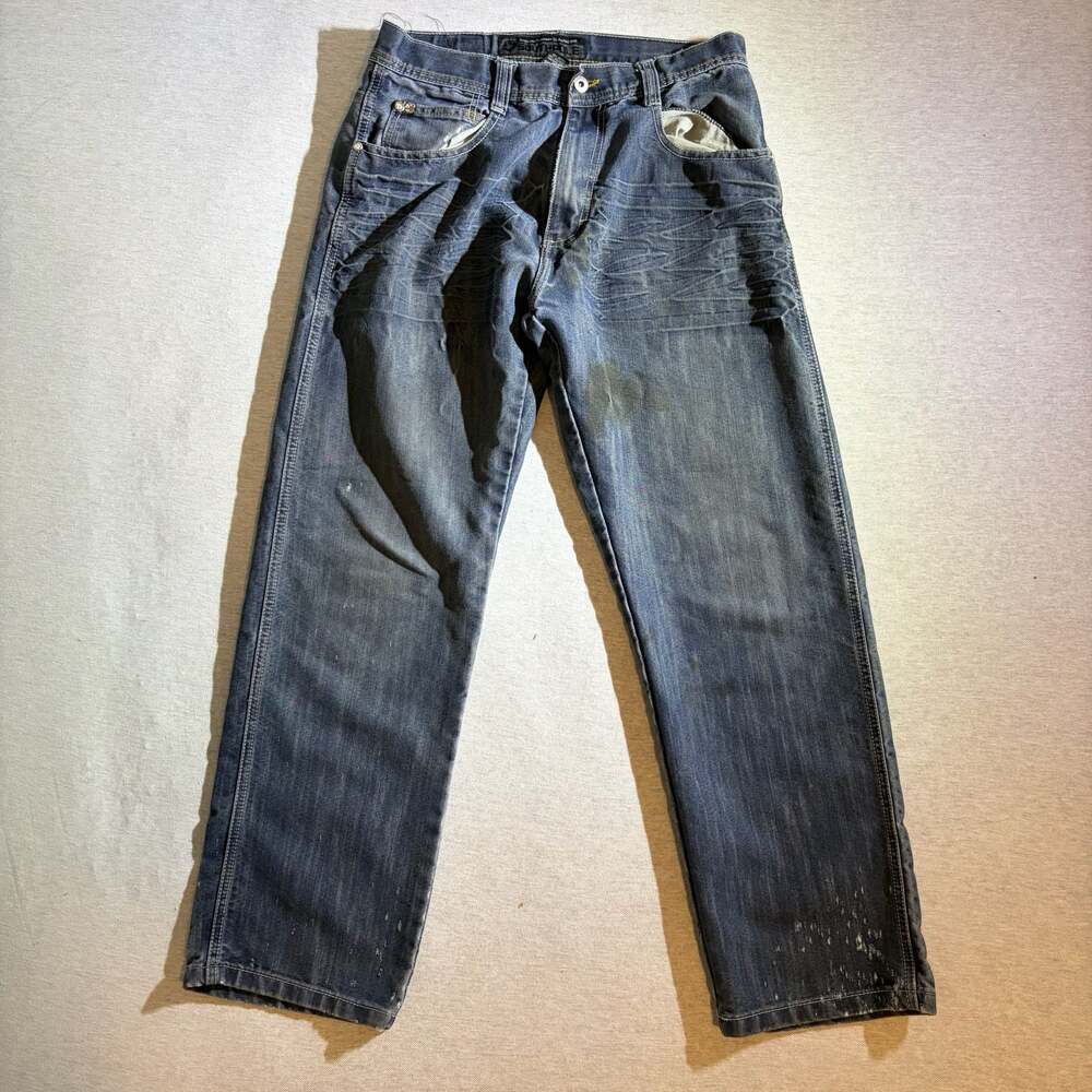 Vintage Southpole Men's Faded Blue Denim Jeans Size 32x32